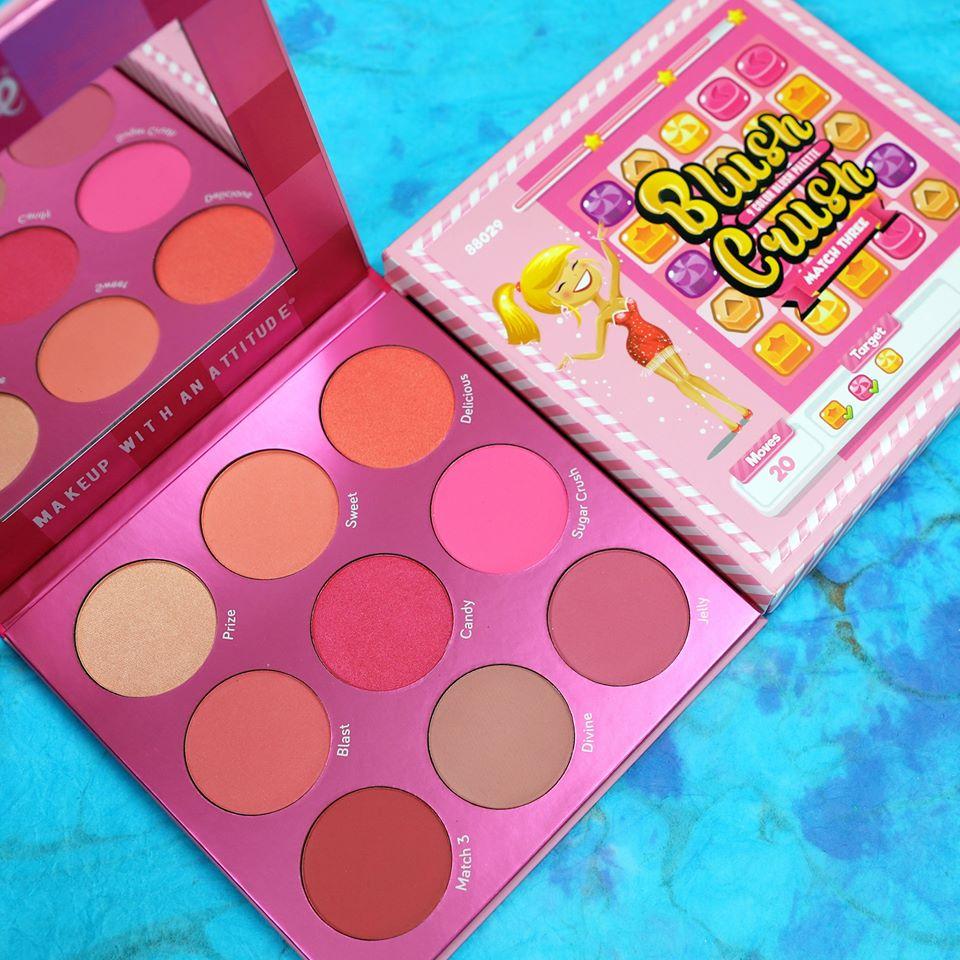 Blush Crush 9 Color Blush Palette - Mach Three