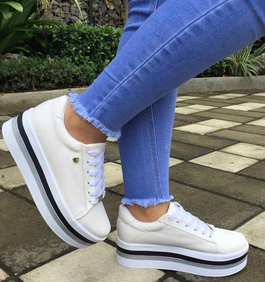 Two-tone White sneakers - Sevit