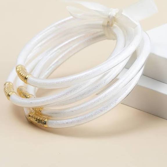 White Bangle - Serenity Prayer