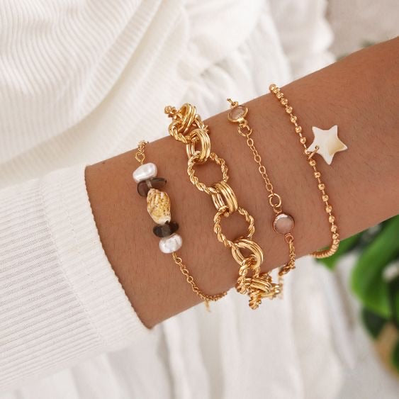 4 pieces set bracelet