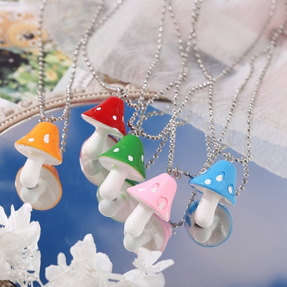 Mushroom 🍄 Pendant Necklace