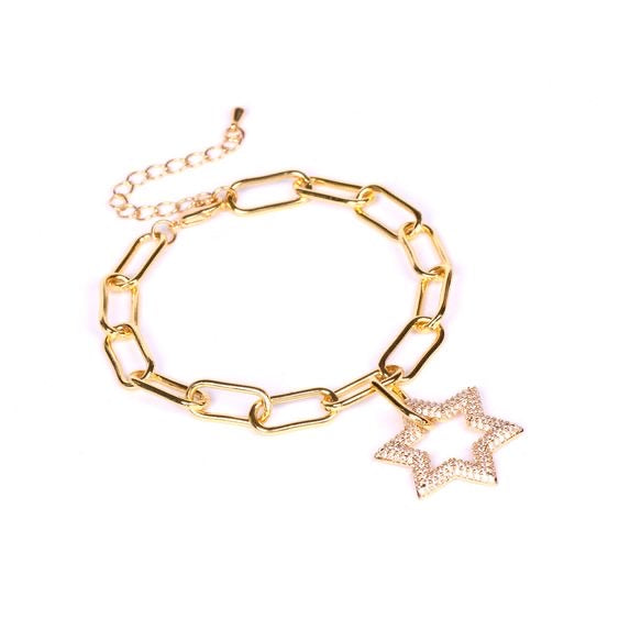 Star pendant bracelet