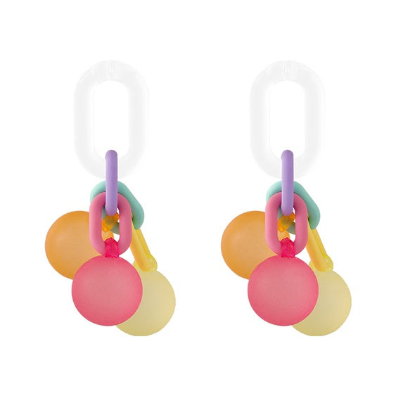 Candy Bubble Ball Earrings