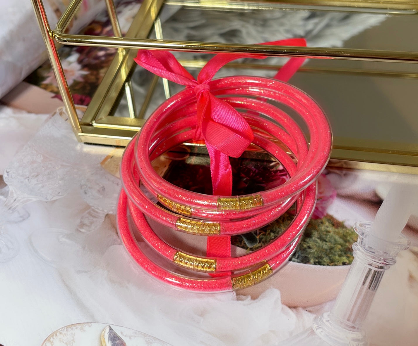 Magenta Bangle - Serenity Prayer