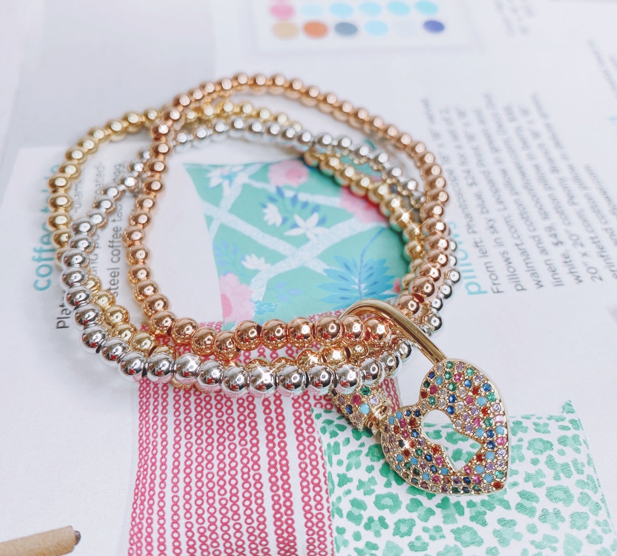 Love heart multi-Layer Bracelet